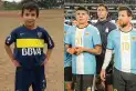 La historia de Leonel Flores, la nueva figura de la Selección que ayer estuvo en la despedida de Messi