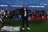 Críticas en Reino Unido por la bandera de Malvinas en la despedida de Messi: qué dijo la prensa británica