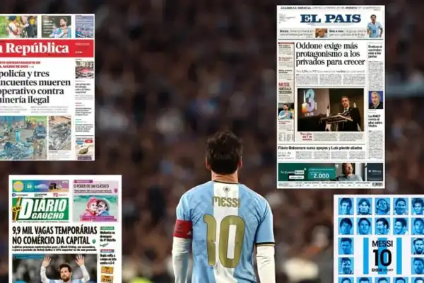 Qué dijeron los diarios más importantes del mundo sobre la despedida de Lionel Messi de la Selección