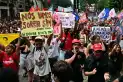 Brasil, rumbo al balotaje: miles marcharon contra Bolsonaro en Río de Janeiro