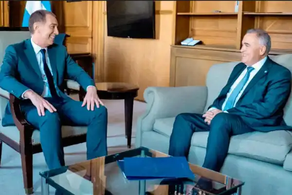 Diego Santilli busca apoyos y votos para la reforma electoral: se reunió con Jaldo
