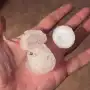 Granizo, voladuras de techos y daños: así fue el fuerte temporal que azotó a Taco Ralo