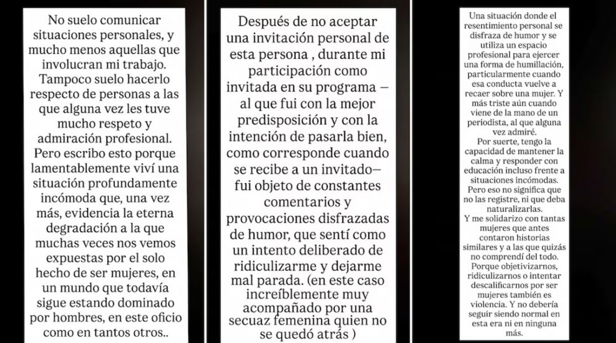 Chloe Bello contó el incómodo momento que vivió con Matías Martin: Me pareció triste