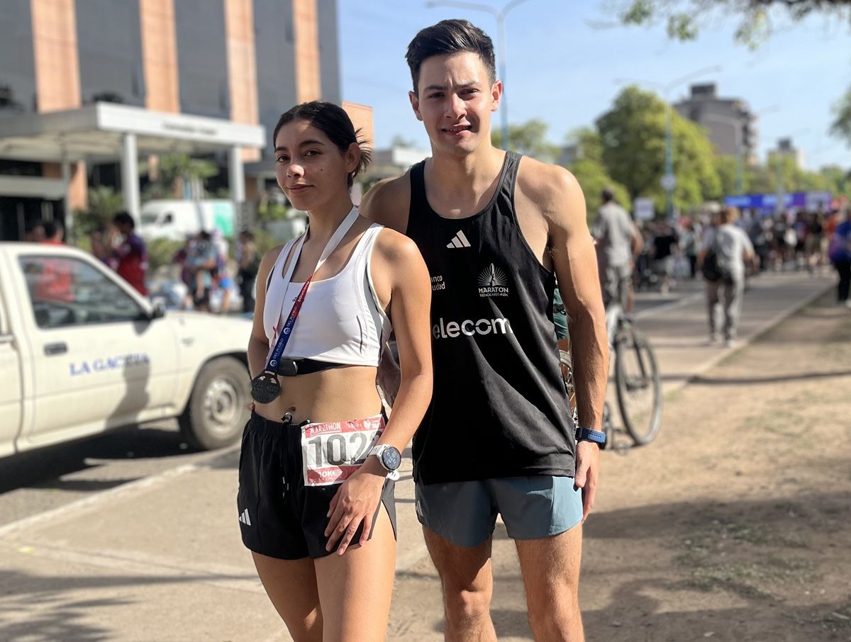 OTRA VEZ. En los 21K LA GACETA de este año la pareja intentará volver a dar un paso adelante en su carrera.