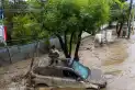Video: así fue el momento exacto en que comenzó el aluvión en Santiago de Chile