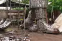 Córdoba prepara una escultura de más de tres toneladas del Cura Brochero para recibir al papa León XIV