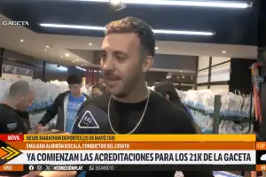 Emiliano Almirón palpita los 21K LA GACETA: El miedo y los nervios hay que transformarlos en nafta para las piernas