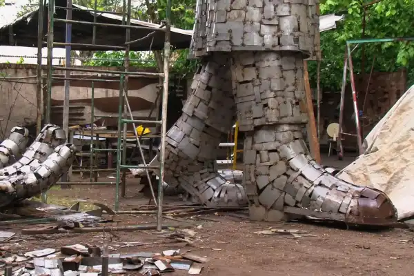 Córdoba prepara una escultura de más de tres toneladas del Cura Brochero para recibir al papa León XIV