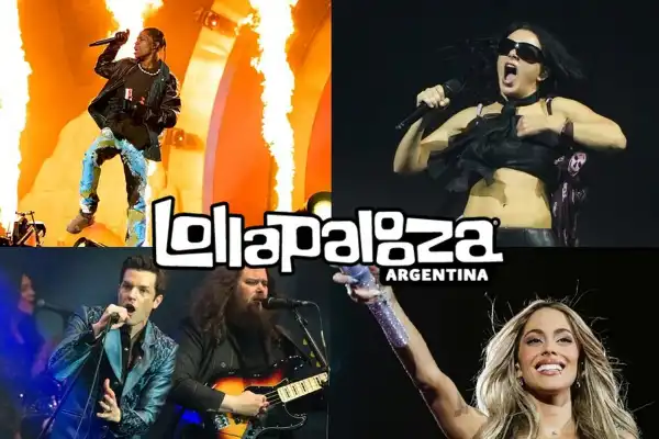 Lollapalooza Argentina 2027 confirmó su lineup: Travis Scott, TINI y The Killers encabezan la grilla