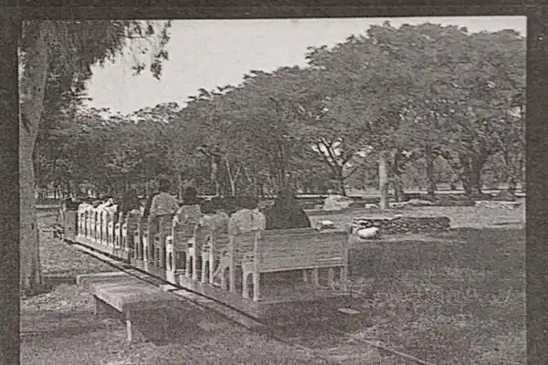 Recuerdos fotográficos: el trencito del parque, ilusión de un viaje para los niños, diversión para los grandes