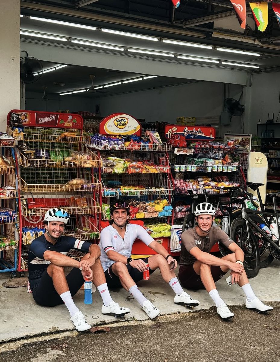 Carlos Sainz vía Instagram