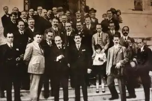 Recuerdos fotográficos: 1922. Jacinto Benavente visitó Tucumán dos meses antes de recibir el Nobel de Literatura