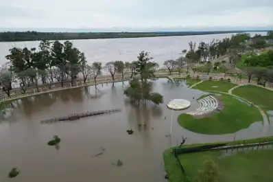 El Niño provoca inundaciones en el Litoral: hay evacuados y preocupa la crecida de los ríos