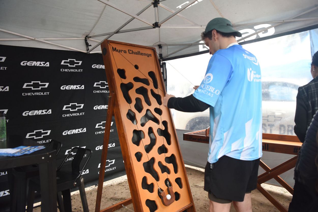 GEMSA. Con juegos, actividades y mucho más, la concesionaria de Chevrolet en Tucumán presentó información sobre los modelos de autos disponibles.