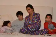 Qué pasó con Azul Giordano, la hija menor de Romina Yan, y por qué siguió viviendo con su padre