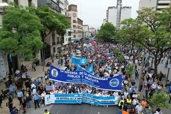 Paro en la UNT y Marcha Federal Universitaria: qué pasará este 15 de octubre en Tucumán