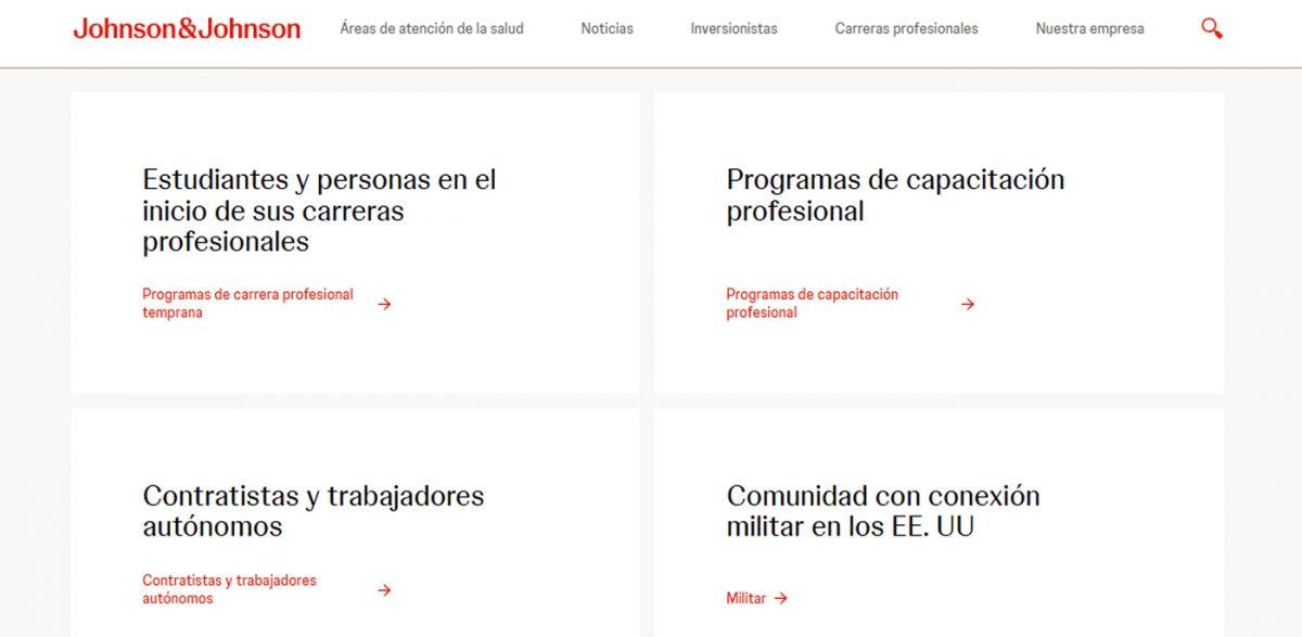 BIOINGENIERÍA. Johnson & Johnson ofrece una práctica paga para estudiantes.