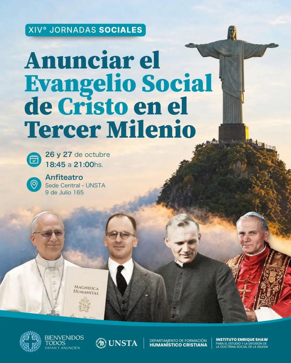 JORNADAS. La Unsta propone dos días de reflexión sobre los desafíos que atraviesa la sociedad contemporánea.