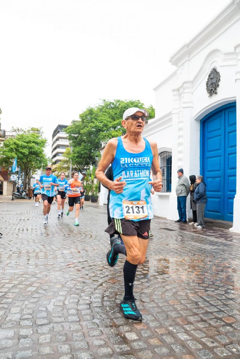 SALUD. Miguel Galarce utiliza el deporte como forma de luchar contra la diabetes.