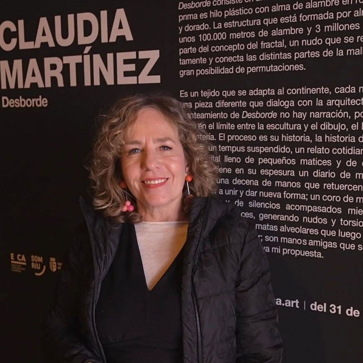 CHARLA EN MONTEROS. Un diálogo abierto con Claudia Martínez.