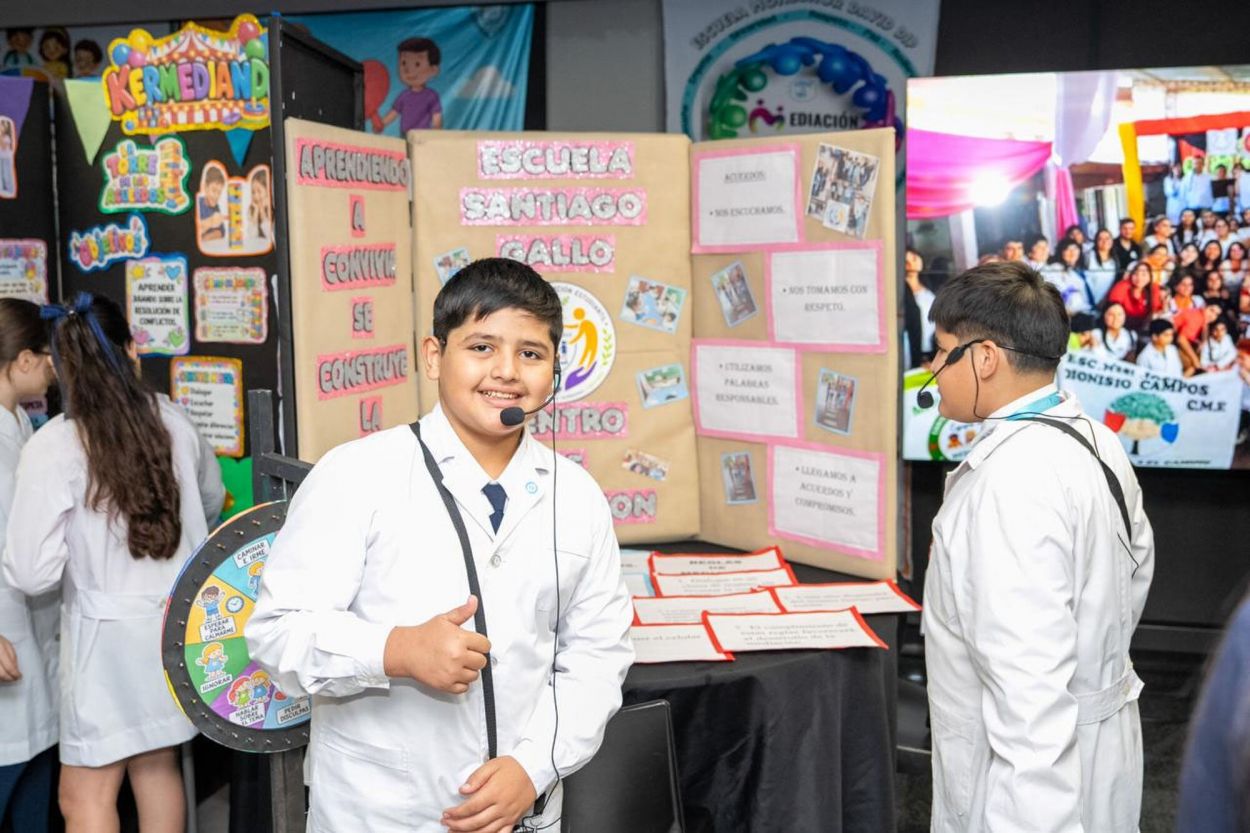 Niños mediadores dan lecciones de paz desde las bancas de la Legislatura