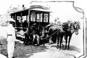 Recuerdos fotográficos: el efecto sedante del tranvía a caballo