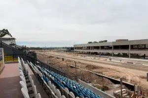 LA GACETA en el Gálvez: entre polvo y máquinas, así avanza la obra para el regreso del MotoGP