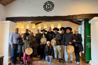 Antes de irse de Tucumán, Los Fundamentalistas pasaron por Tafí del Valle y recibieron una bienvenida especial