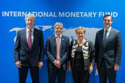 Tras recortar la previsión de crecimiento de la Argentina, Georgieva elogió el ajuste fiscal
