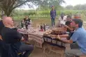 Empanadas, vino y canciones: la visita de Los Fundamentalistas a los Valles Calchaquíes