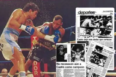 Villa Luján, una pelea y un título mundial: la noche inolvidable de Jorge Locomotora Castro en Tucumán