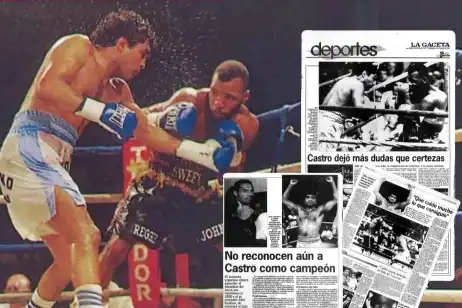 Villa Luján, una pelea y un título mundial: la noche inolvidable de Jorge Locomotora Castro en Tucumán
