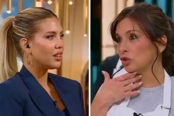 Edith Hermida enfrentó a Wanda Nara en MasterChef Celebrity con un reproche del pasado sobre Maxi López y Mauro Icardi