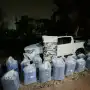 Luego de tiros, choques y una fuga se secuestraron 1.200 kilos de hojas de coca en Tucumán