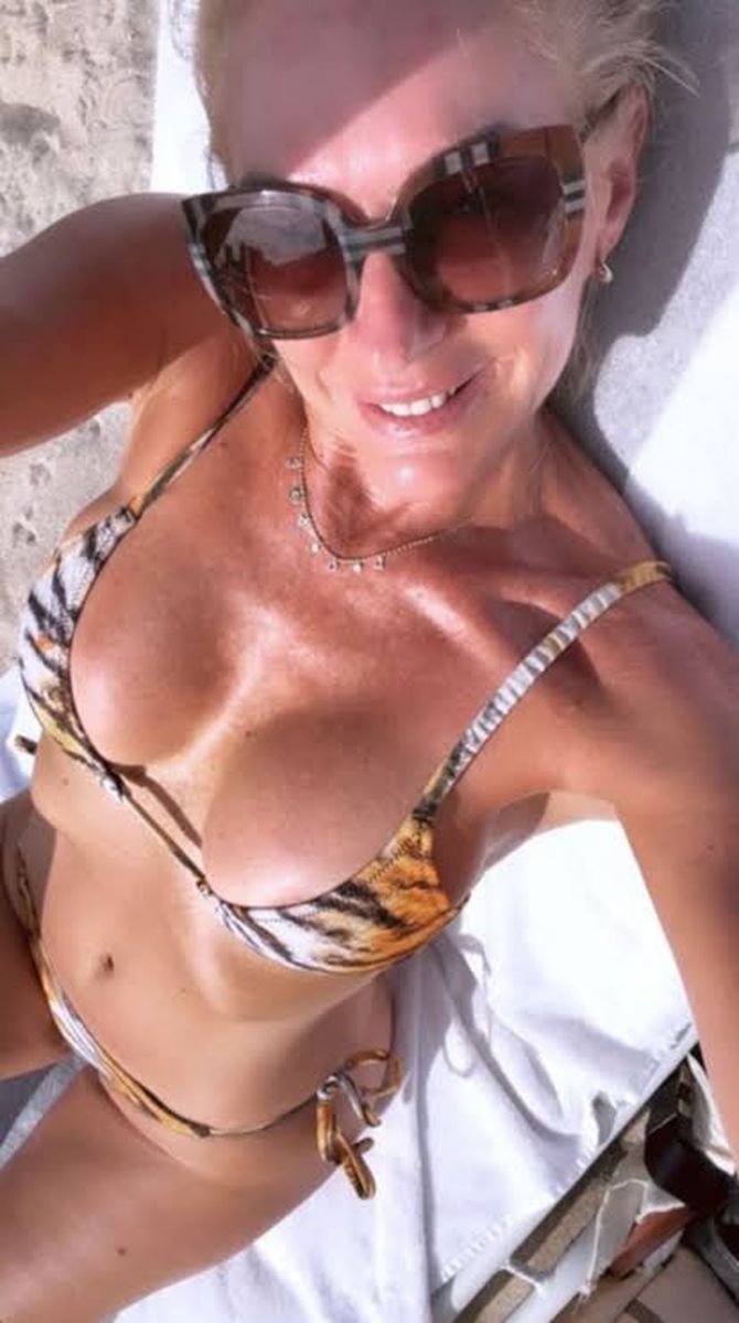 Yanina Latorre lució un bikini que marca la tendencia del verano