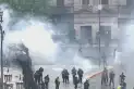 Tensión en la Marcha Federal Universitaria: hubo incidentes y enfrentamientos frente al Congreso