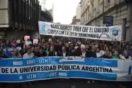 Universitarios marchan hoy para exigir que se cumpla con la Ley de Financiamiento
