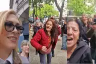 VIDEOS. Lilia Lemoine fue increpada en la marcha universitaria y denunció agresiones