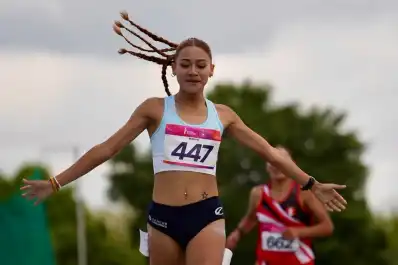 Atletismo: la tucumana Valentina Velardez ganó la medalla de plata en los 1.500 metros del Sudamericano U23