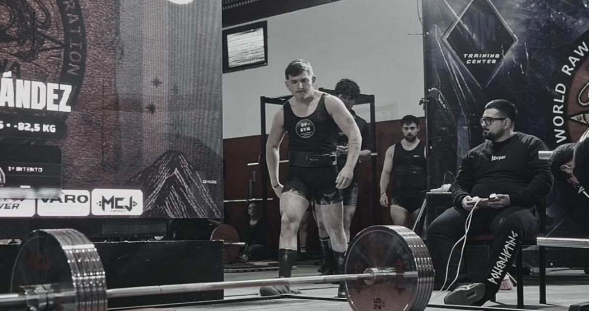 BUSCA SPONSORS. El powerlifter tucumano necesita reunir alrededor de $3 millones para cubrir los gastos del viaje y representar al país en Colombia. / LAUTARO FERNÁNDEZ