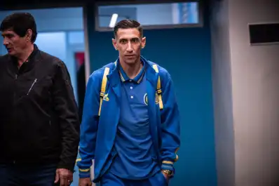 EN VIVO: El campeón mundial, Ángel Di María, ya está en el estadio de Atlético Tucumán