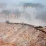 El impacto de la crecida extraordinaria que sufren las Cataratas del Iguazú