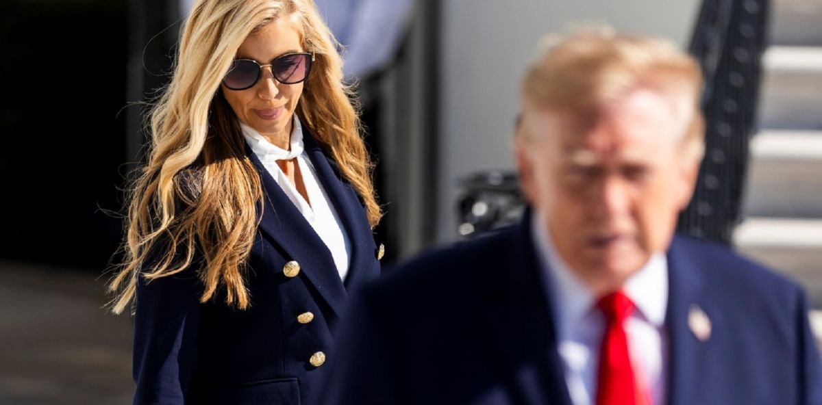 Donald Trump y Katie Zacharia EFE