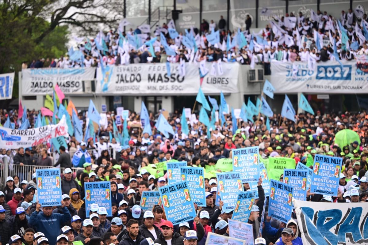 El PJ de Jaldo movilizó una multitud en el Día de la Lealtad: los mensajes a la oposición y por qué omitió a Manzur