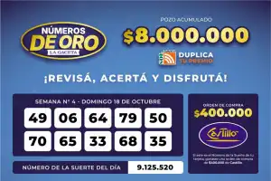 Los Números de Oro de LA GACETA