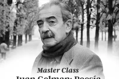 Jorge Monteleone dictará una máster class virtual sobre la poesía de Juan Gelman y la literatura en tiempos oscuros