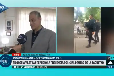 La UNT repudió la presencia policial en Filosofía y Letras y pedirá explicaciones