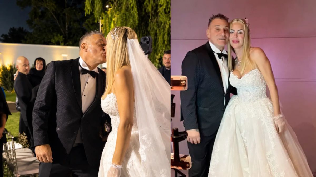 Las fotos del casamiento del Turco García y Mariela Prieto tras superar una fuerte crisis