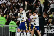 Boca derribó la pared en Brasil y quedó a un paso del título en la Copa Sudamericana