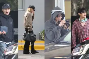 ¡Fiebre K-Pop! BTS desembarcó en el país y comienza la fiesta en el Estadio Único